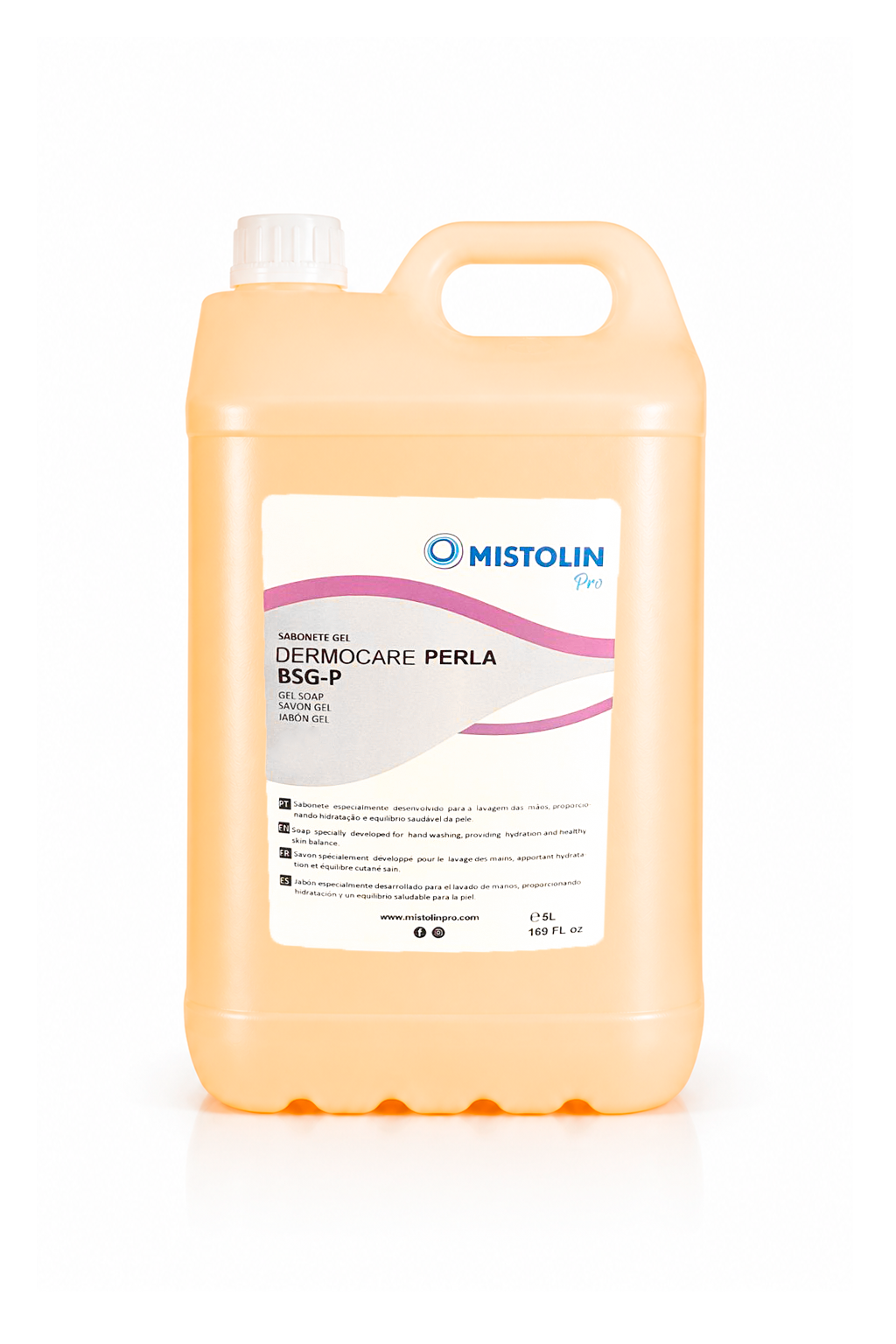 Sabonete Líquido Perla BSG-P Mistolin Profissional 5 L
