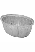 Embalagens de Alumínio Oval com Tampa para Take Away – 100 Unidades (Ref. 22)