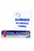 Rolo Alumínio 40 Cm * 200 Mts. Pack 6 rolos
