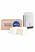 Papel Toalheiro 19*21 (Tissue) GOLD M cx. c/ 3000 Fls.