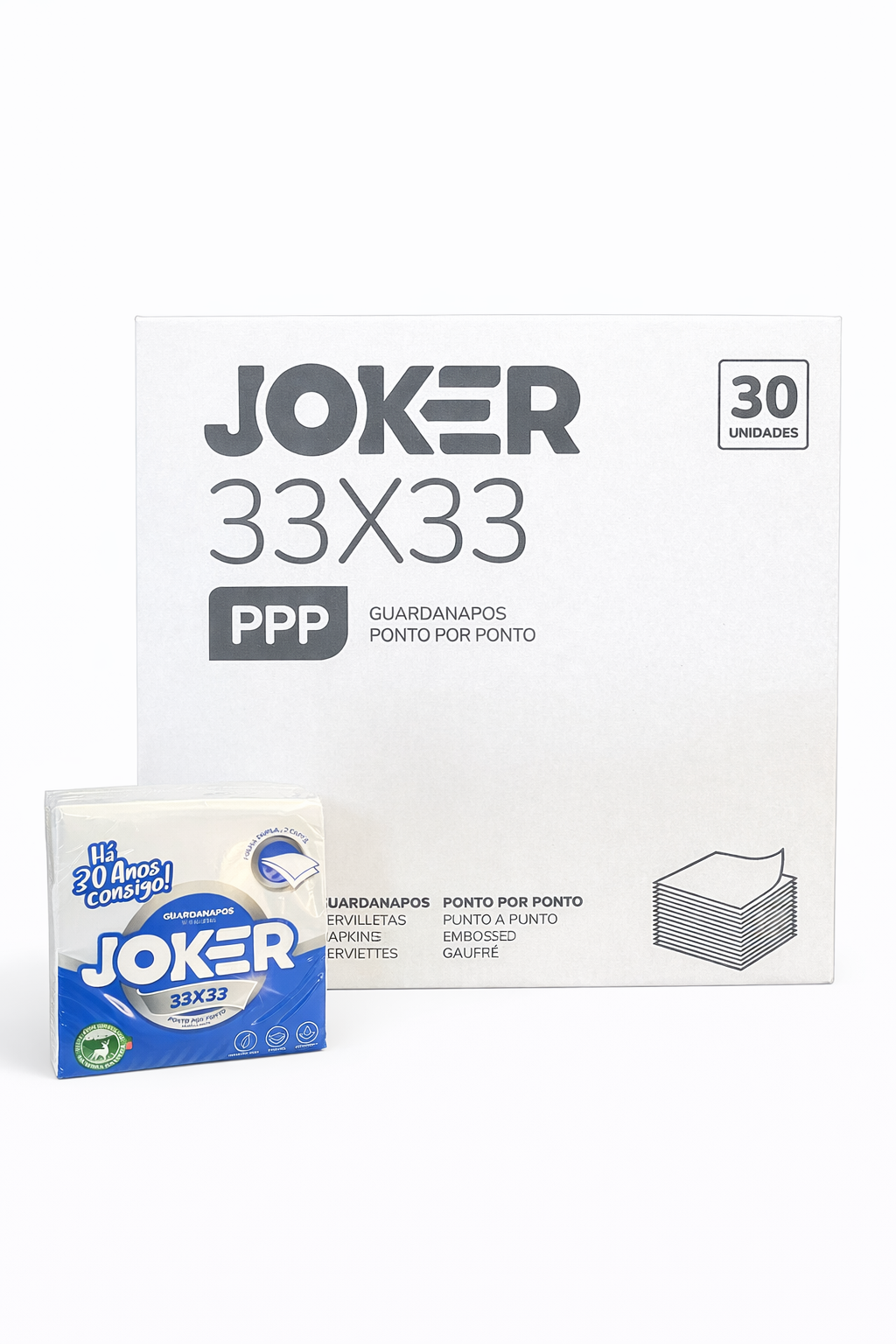 Guardanapo Joker 33x33 Ponto por Ponto