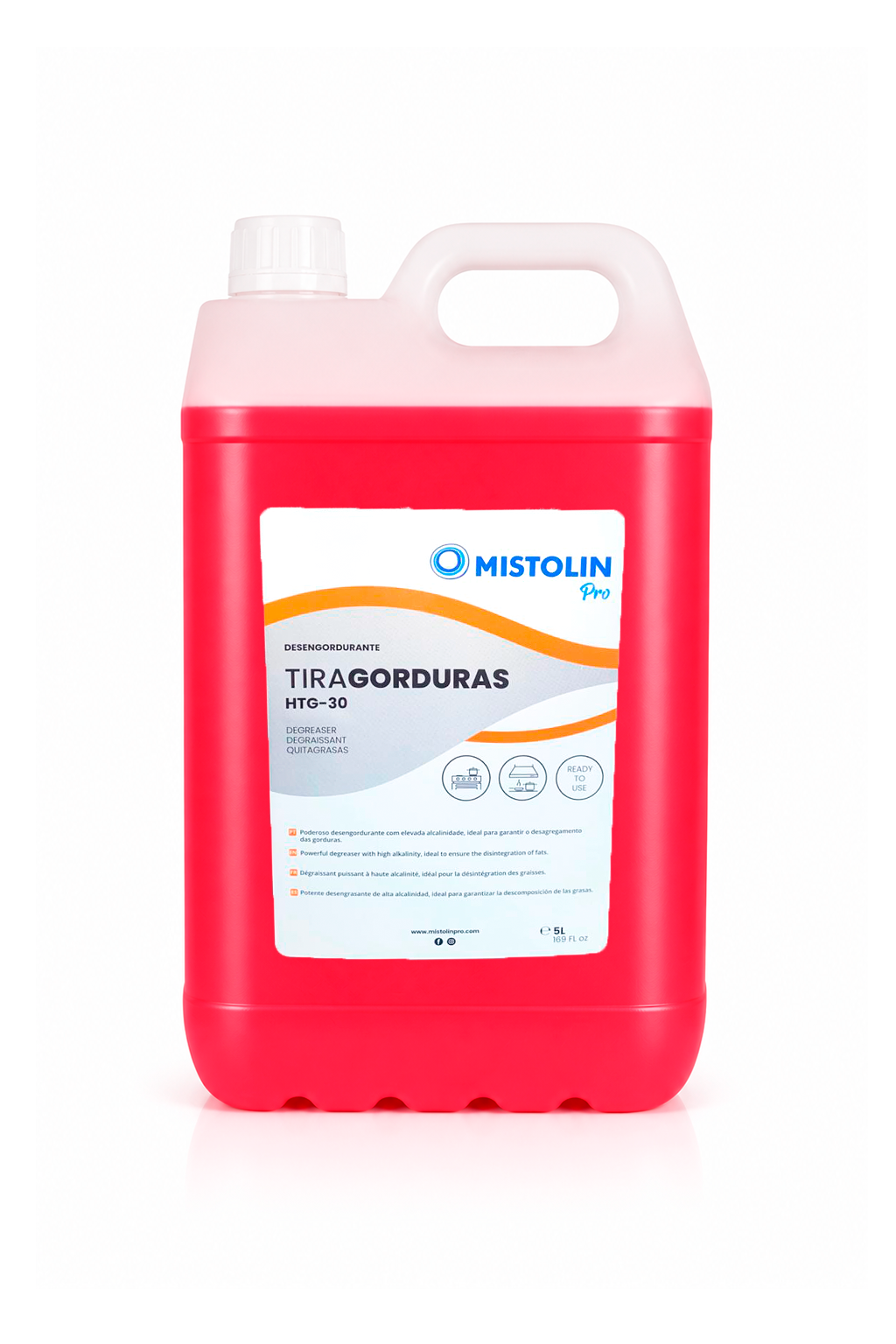 Tira Gorduras HTG-30 Mistolin Pro 5 L