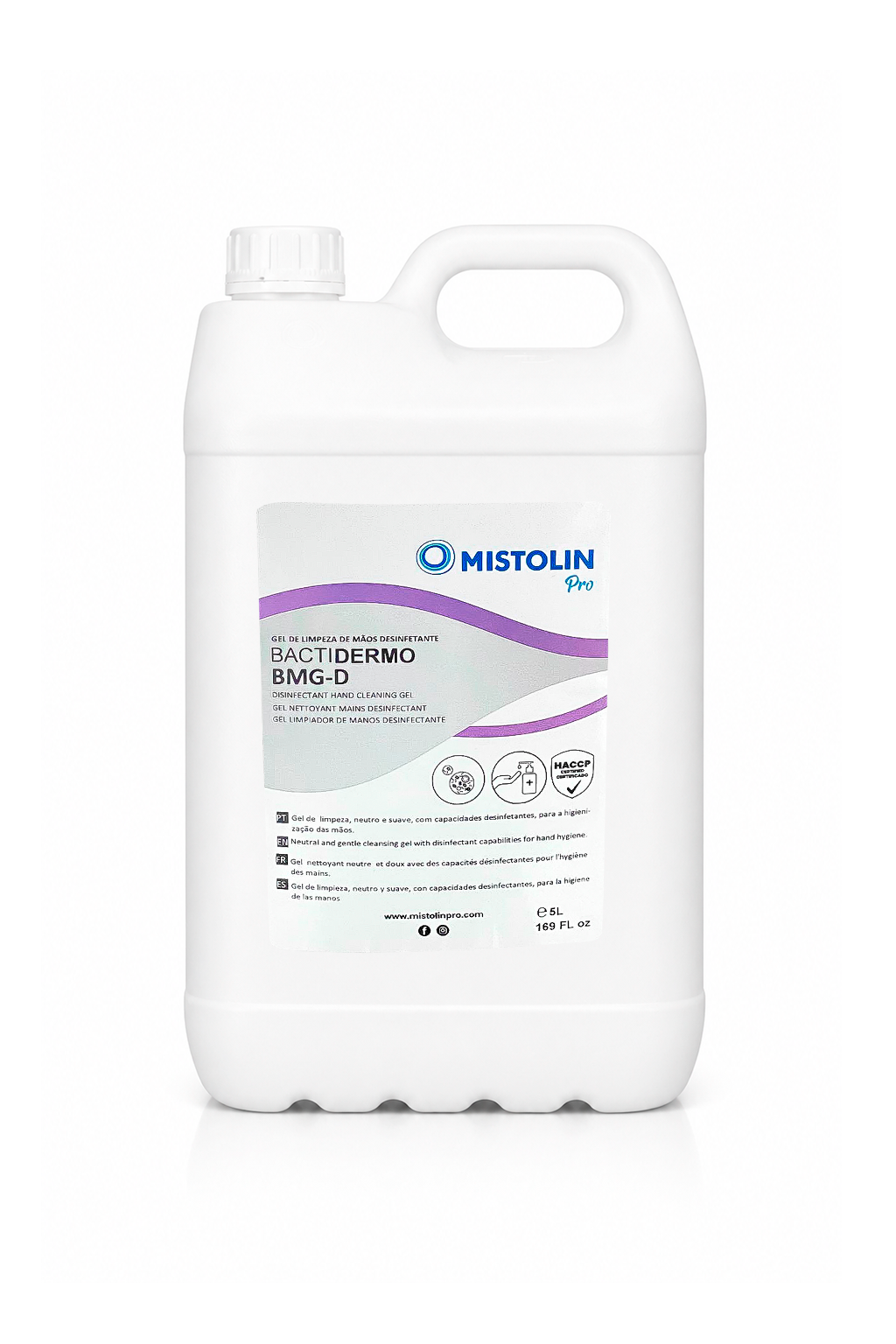 Sabonete Líquido Bactericida BMG-D Mistolin Pro 5 L