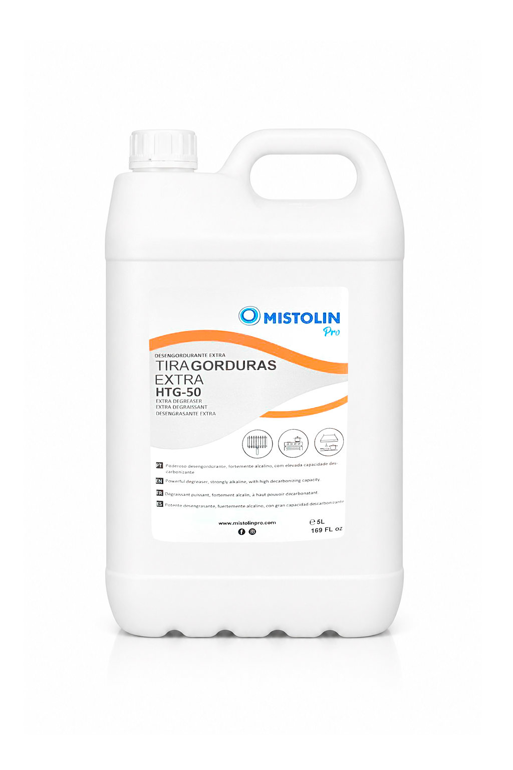 Tira gorduras extra HTG-50 Mistolin Pro 5 L