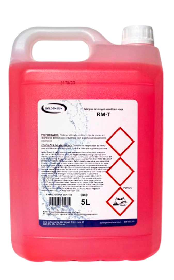 Detergente da roupa talco